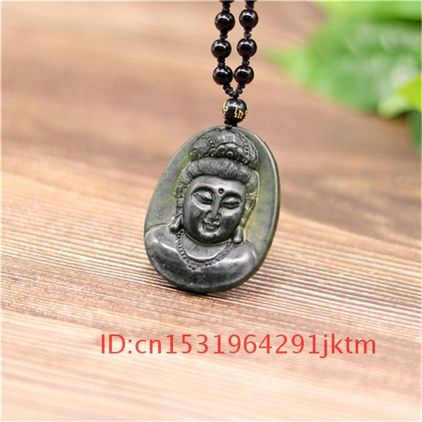 obsidian guanyin jade accessories for black charm necklace chinese hand-carved men gifts natural amulet jewelry pendant green, Silver
obsidian guanyin jade accessories for black charm necklace chinese hand-carved men gifts natural amulet jewelry pendant green, Silver