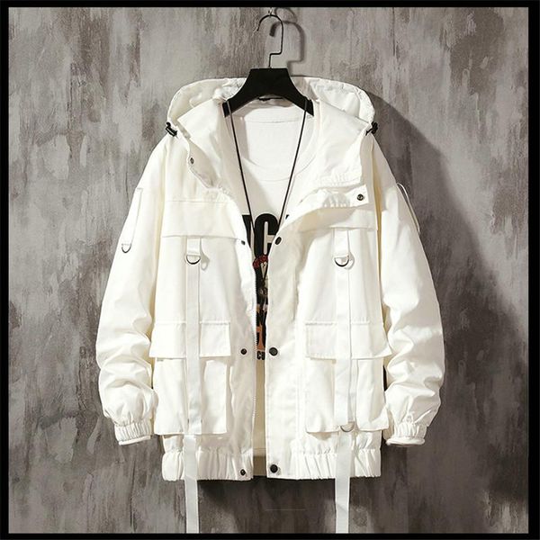 men's jackets casual streetwear spring fun style jacket mens harajuku black windbreaker pocket oversized 2021, Black;brown
men's jackets casual streetwear spring fun style jacket mens harajuku black windbreaker pocket oversized 2021, Black;brown