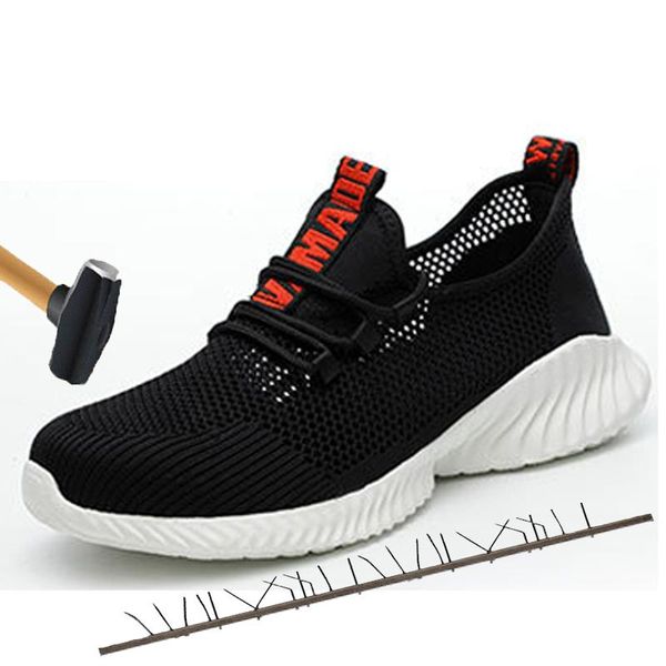 boots 2021 summer breathable steel toe caps anti-smashing puncture men's work wear-resistant anti-skid safety shoes, Black
boots 2021 summer breathable steel toe caps anti-smashing puncture men's work wear-resistant anti-skid safety shoes, Black