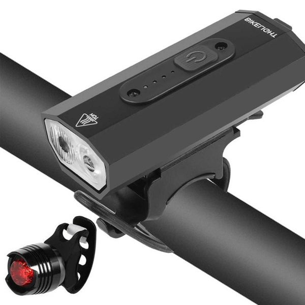 mountain bike night cycling headlight mtb bicycle front rear lights set with usb led safety warning taillight tools
mountain bike night cycling headlight mtb bicycle front rear lights set with usb led safety warning taillight tools