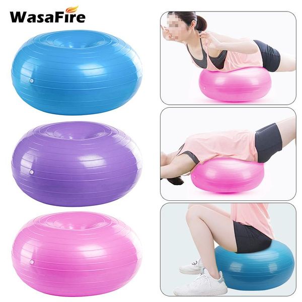 50cm inflatable donut ball core training pilates yoga portable gym home fitness exercise stability balls with pump
50cm inflatable donut ball core training pilates yoga portable gym home fitness exercise stability balls with pump