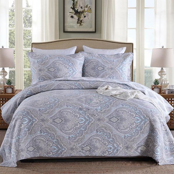 comforters & sets chausub paisley print quilt set 3pcs cotton quilted bedspread bed cover sheets pillow case king queen size summer coverlet
comforters & sets chausub paisley print quilt set 3pcs cotton quilted bedspread bed cover sheets pillow case king queen size summer coverlet