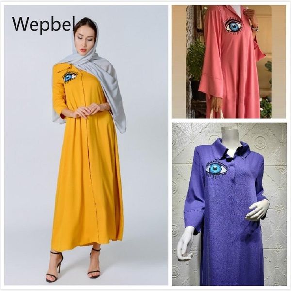 casual dresses wepbel women muslim dress ethnic-style embroidered robe long sleeve loose arab abaya jalabiya malay and indonesian, Black;gray
casual dresses wepbel women muslim dress ethnic-style embroidered robe long sleeve loose arab abaya jalabiya malay and indonesian, Black;gray
