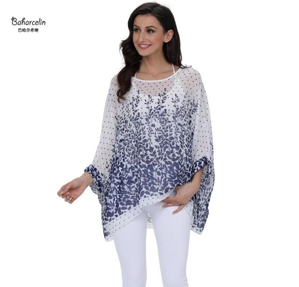 baharcelin 35 colors women blouses plus size floral print casual chiffon blouse batwing sleeve summer shirt blusas women's & shirts, White
baharcelin 35 colors women blouses plus size floral print casual chiffon blouse batwing sleeve summer shirt blusas women's & shirts, White