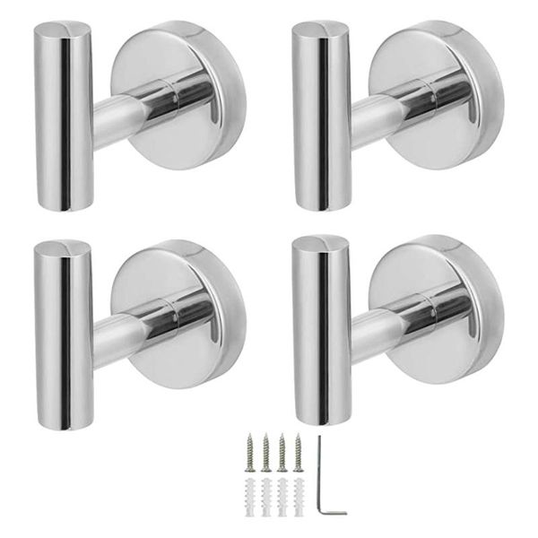 pcs towel hooks, polished modern hook coat robe clothes hooks hanger for bathroom wall mounted kitchen el storage bags
pcs towel hooks, polished modern hook coat robe clothes hooks hanger for bathroom wall mounted kitchen el storage bags