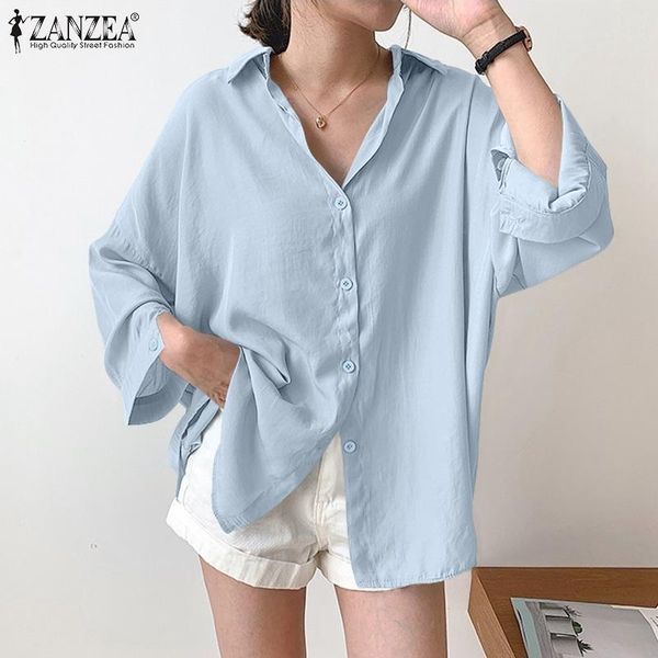 women's blouses & shirts 2022 fashion lapel spring long sleeve blusa female button down tunic oversize casual solid chemise, White
women's blouses & shirts 2022 fashion lapel spring long sleeve blusa female button down tunic oversize casual solid chemise, White
