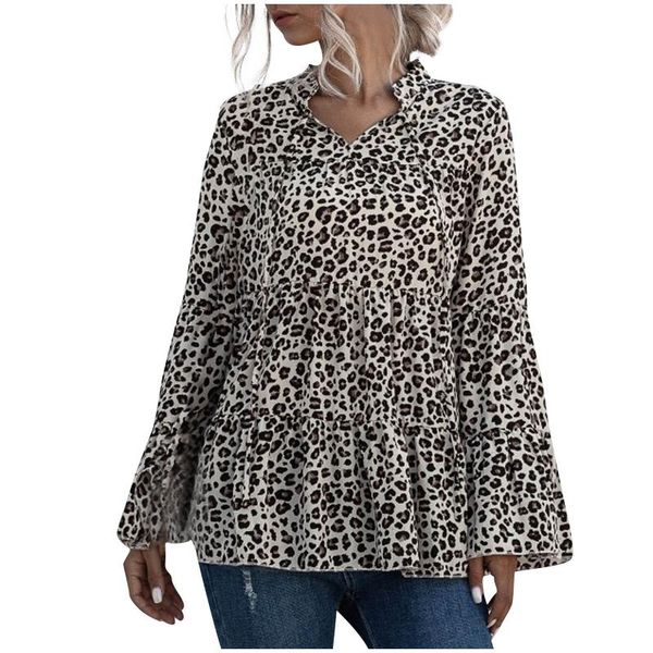 leopard blouse women autum 2021 fashion elegant shirt winter long sleeve tunic clothes blusas mujer de moda women's blouses & shirts, White
leopard blouse women autum 2021 fashion elegant shirt winter long sleeve tunic clothes blusas mujer de moda women's blouses & shirts, White