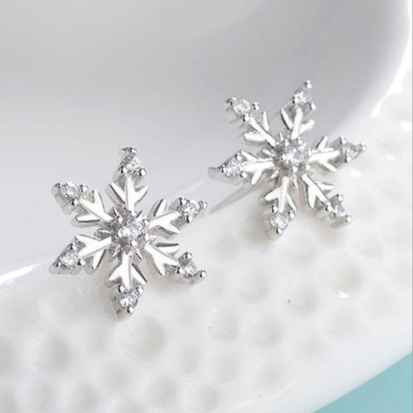 stud lovely snowflake charm earring for women christmas gift silver color crystal jewelry, Golden;silver
stud lovely snowflake charm earring for women christmas gift silver color crystal jewelry, Golden;silver