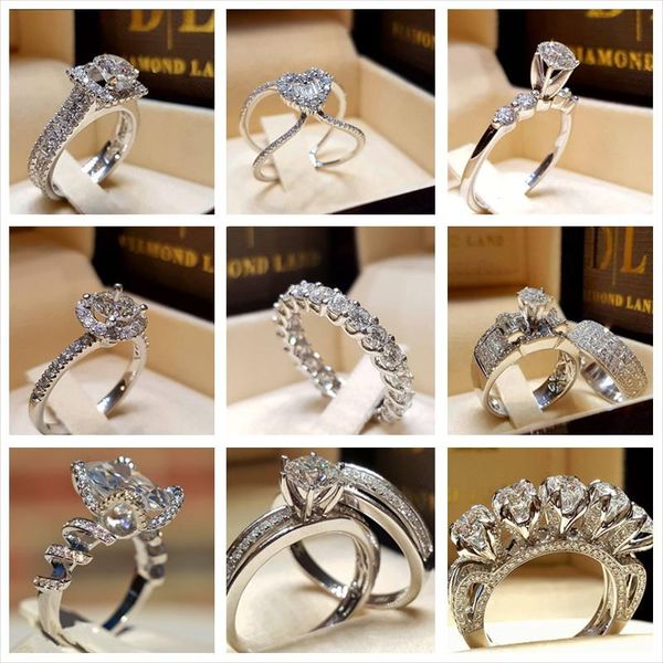 wedding rings pretty women band ring good quality cz cubic zirconia for engagement trending bridal elegant promise, Slivery;golden
wedding rings pretty women band ring good quality cz cubic zirconia for engagement trending bridal elegant promise, Slivery;golden