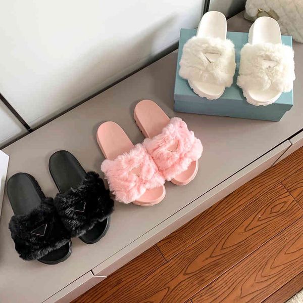 women slippers winter ffy designers letters wool slide furry warm sandals luxurys comfortable fuzzy slipper original box, Black
women slippers winter ffy designers letters wool slide furry warm sandals luxurys comfortable fuzzy slipper original box, Black