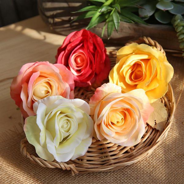 decorative flowers & wreaths 10pcs/lot artificial rose flower head for home wedding road lead wall fake roses silk wreath
decorative flowers & wreaths 10pcs/lot artificial rose flower head for home wedding road lead wall fake roses silk wreath