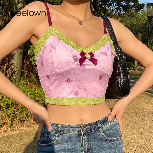 pink floral cute women patchwork lace trim bow kawaii y2k aesthetic clothes sleeveless v neck 2000s cami top, Black;white
pink floral cute women patchwork lace trim bow kawaii y2k aesthetic clothes sleeveless v neck 2000s cami top, Black;white