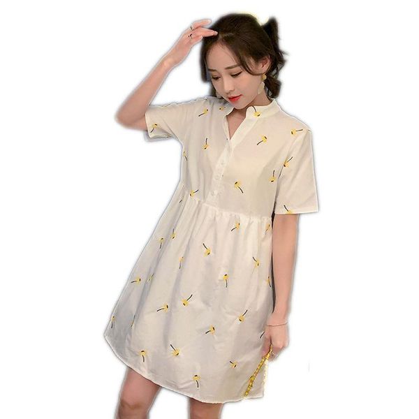 maternity dresses summer dress woman clothes for pregnant women fashion short embroidery casual pregnancy women's, White
maternity dresses summer dress woman clothes for pregnant women fashion short embroidery casual pregnancy women's, White