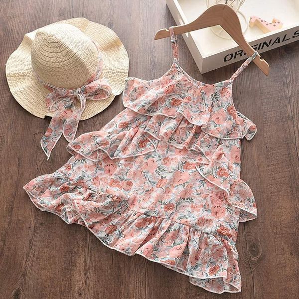 girl's dresses 2021 summer floral girls dress sling flower baby girl princess chiffon birthday vestidos children clothing 3-7t, Red;yellow
girl's dresses 2021 summer floral girls dress sling flower baby girl princess chiffon birthday vestidos children clothing 3-7t, Red;yellow
