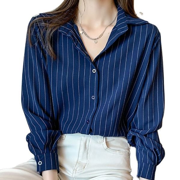 women's blouses & shirts striped white blouse women office lady button long sleeve chiffon shirt woman clothes spring autumn
women's blouses & shirts striped white blouse women office lady button long sleeve chiffon shirt woman clothes spring autumn