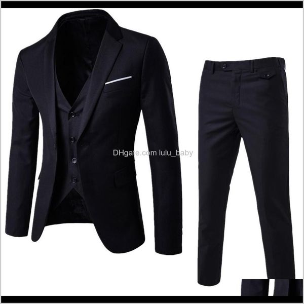 clothing apparel drop delivery 2021 man suit business formal leisure dress slim fit waistcoat three-piece groom mens suits & blazers lln5z, White;black
clothing apparel drop delivery 2021 man suit business formal leisure dress slim fit waistcoat three-piece groom mens suits & blazers lln5z, White;black