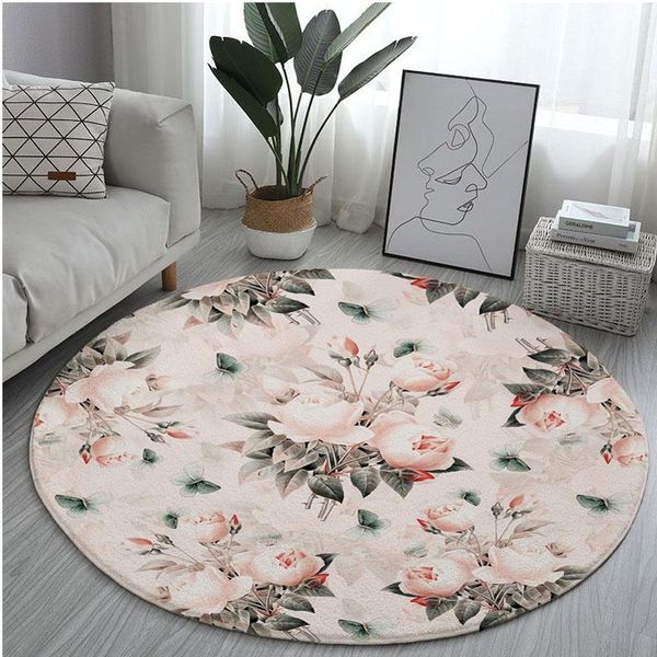 cushion/decorative pillow european style peony rose flower round carpet living room children's bedroom and floor mats computer chairs c
cushion/decorative pillow european style peony rose flower round carpet living room children's bedroom and floor mats computer chairs c