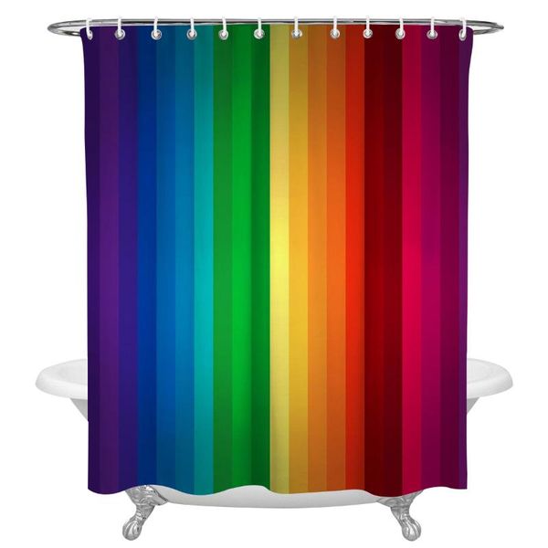 shower curtains waterproof rainbow stripes curtain frabic polyester bathroom decor
shower curtains waterproof rainbow stripes curtain frabic polyester bathroom decor