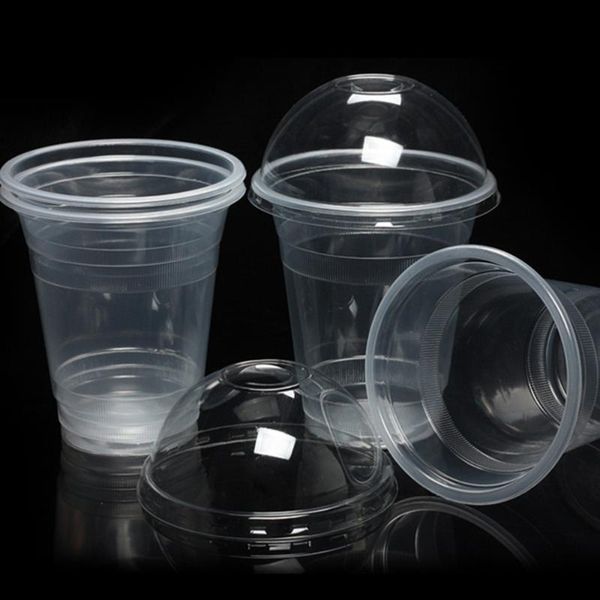 pcs 400ml 6g disposable clear cups with a hole dome lids for tea fruit (as shown) & saucers
pcs 400ml 6g disposable clear cups with a hole dome lids for tea fruit (as shown) & saucers