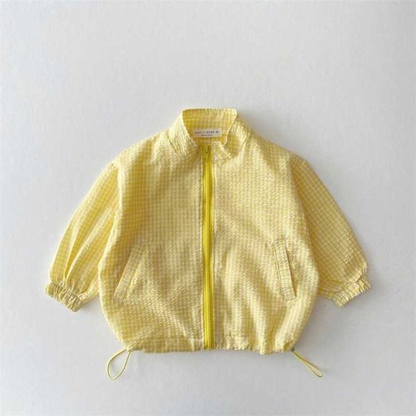 girls candy color sunscreen jacket summer thin children coat loose kids boys zipper 0-5 year clothing 211204, Blue;gray
girls candy color sunscreen jacket summer thin children coat loose kids boys zipper 0-5 year clothing 211204, Blue;gray
