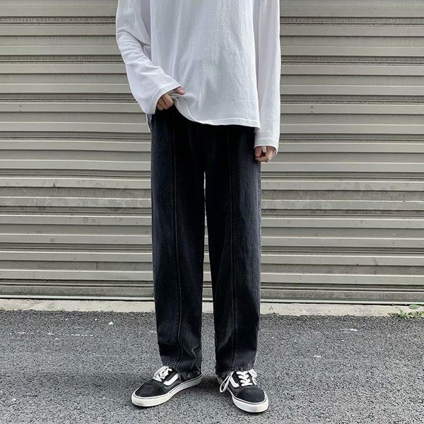 men's jeans 2021 super fire casual pants korean brand versatile loose gray straight fashion hip hop, Blue
men's jeans 2021 super fire casual pants korean brand versatile loose gray straight fashion hip hop, Blue