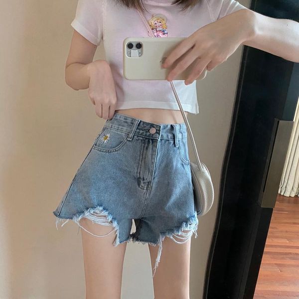 women's jeans zosol denim shorts summer high-waist wide-leg loose slim a- line ultra-short pants, Blue
women's jeans zosol denim shorts summer high-waist wide-leg loose slim a- line ultra-short pants, Blue