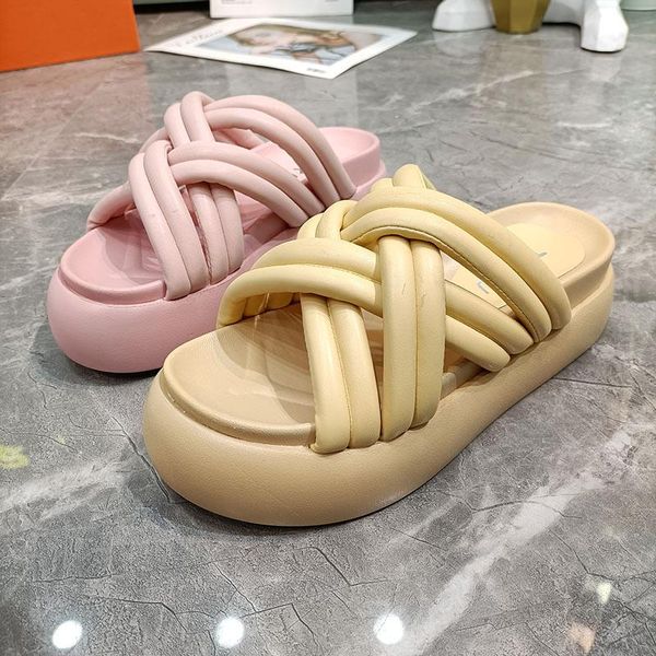 slippers summer fashion sandals and platform women's shoes soft surface beach, Black
slippers summer fashion sandals and platform women's shoes soft surface beach, Black