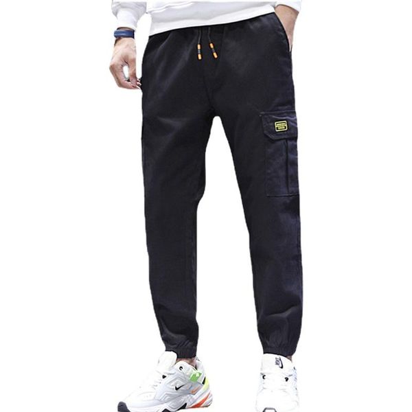 men's pants jogging men sport sweatpants cargo mens joggers cotton loose bodybuilding trouser male tactical trackpants, Black
men's pants jogging men sport sweatpants cargo mens joggers cotton loose bodybuilding trouser male tactical trackpants, Black