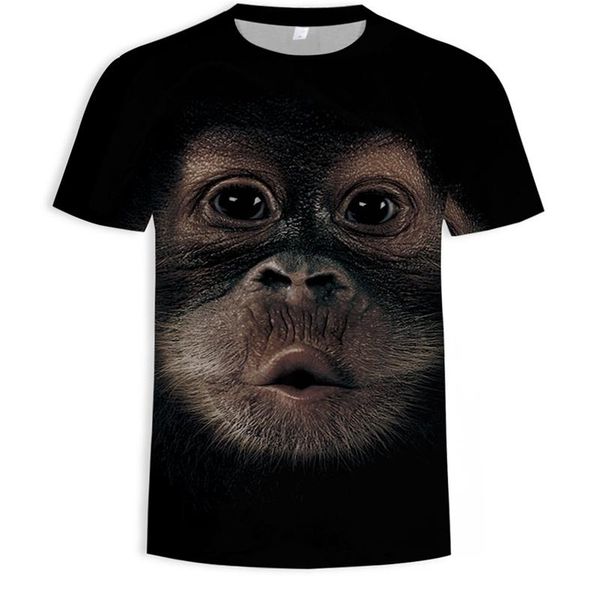 short sleeve men's shirt t-shirt 3d monkey face digital printing t shirts for men punk 2021 t-shirts, White;black
short sleeve men's shirt t-shirt 3d monkey face digital printing t shirts for men punk 2021 t-shirts, White;black