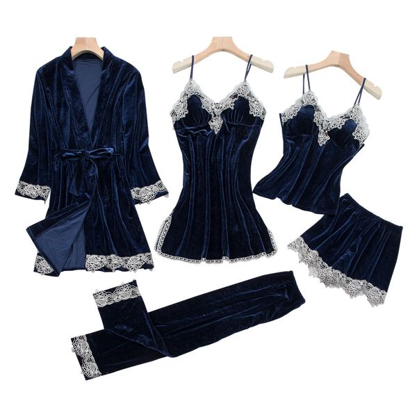 lace nightwear pajamas suit intimate lingerie women velour sleep set kimono robe velvet soft homewear sleepwear, Black;red
lace nightwear pajamas suit intimate lingerie women velour sleep set kimono robe velvet soft homewear sleepwear, Black;red