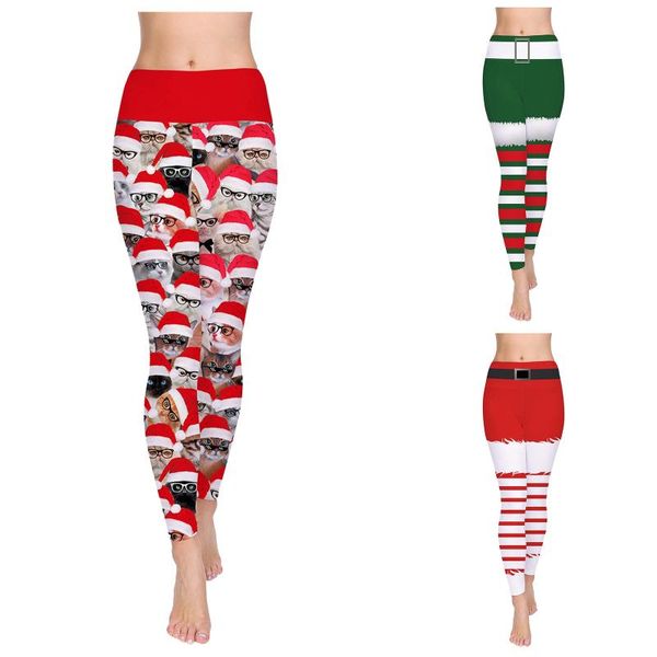 women's leggings 2021 fashion christmas print women high waist skinny leggins ladies workout fitness legging stretch trousers pants, Black
women's leggings 2021 fashion christmas print women high waist skinny leggins ladies workout fitness legging stretch trousers pants, Black