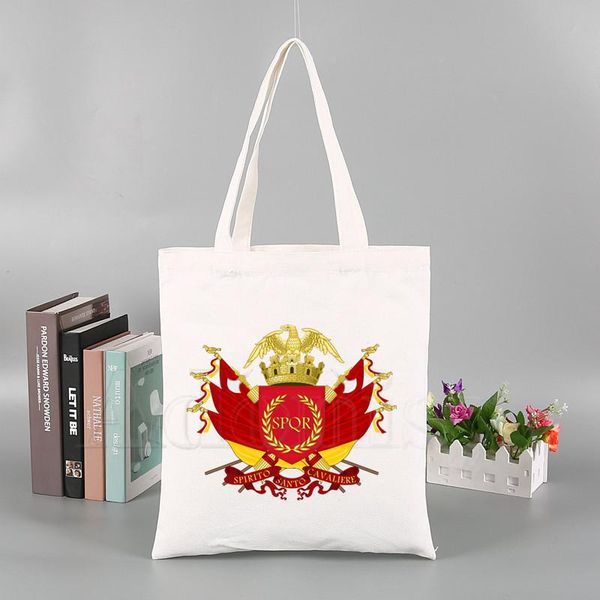 shopping bags spqr rome latin simple women package elegant canvas bag handbags shoulder casual girls handbag
shopping bags spqr rome latin simple women package elegant canvas bag handbags shoulder casual girls handbag