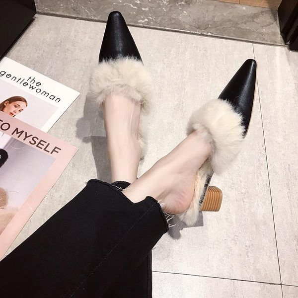 slippers spring fashion women's outdoor solid color pointed soft inside simple and elegant daily shopping women shoes u24-64, Black
slippers spring fashion women's outdoor solid color pointed soft inside simple and elegant daily shopping women shoes u24-64, Black
