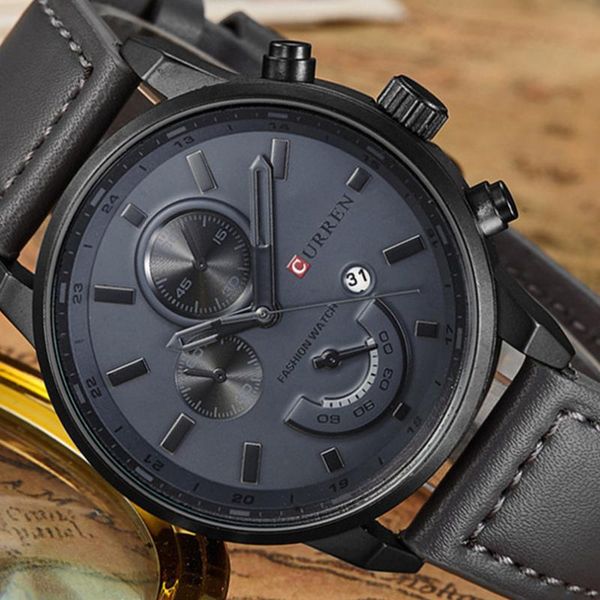 wristwatches 8217 curren mens watches male clocks date sport military clock leather strap quartz business men watch gift, Slivery;brown
wristwatches 8217 curren mens watches male clocks date sport military clock leather strap quartz business men watch gift, Slivery;brown