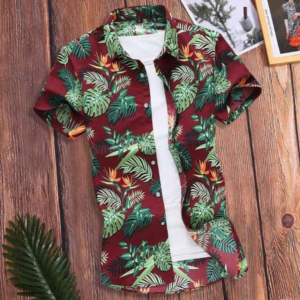men casual shirt floral printing fashion slim loose hawaii short sleeve printed turn-down for luxury hawaiian #7 men's shirts, White;black
men casual shirt floral printing fashion slim loose hawaii short sleeve printed turn-down for luxury hawaiian #7 men's shirts, White;black