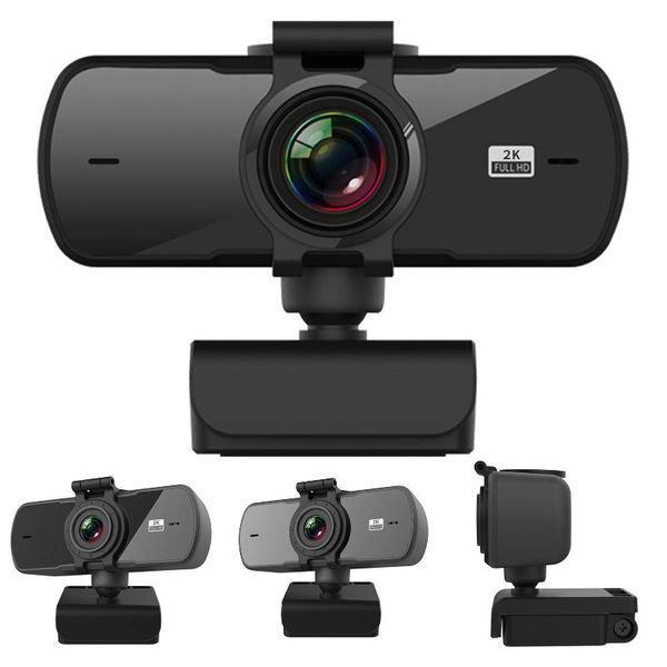 webcam 2k drive-cmos built-in microphone 360 degrees rotatable lens computer web camera with cover for lapwebcams
webcam 2k drive-cmos built-in microphone 360 degrees rotatable lens computer web camera with cover for lapwebcams
