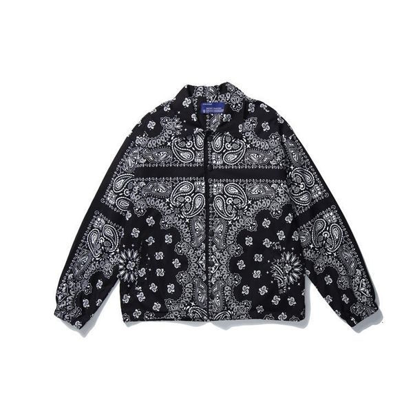 men's hoodies & sweatshirts european and american fashion brand cashew flower printed jacket high autumn street mark loose lapel casual, Black
men's hoodies & sweatshirts european and american fashion brand cashew flower printed jacket high autumn street mark loose lapel casual, Black