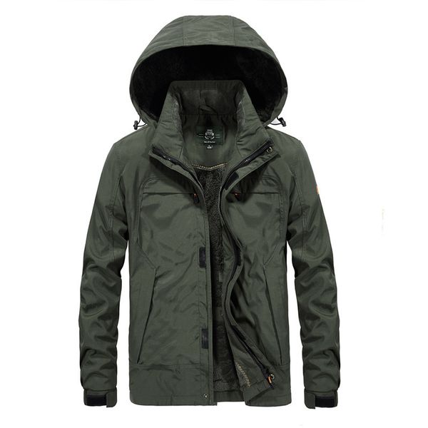Fashion Trench Coat Outdoor Men's Jacket, Hooded Winter Clothing, Thickened Warm Middle-aged and Old Chek Windbreaker, Khaki
Fashion Trench Coat Outdoor Men's Jacket, Hooded Winter Clothing, Thickened Warm Middle-aged and Old Chek Windbreaker, Khaki