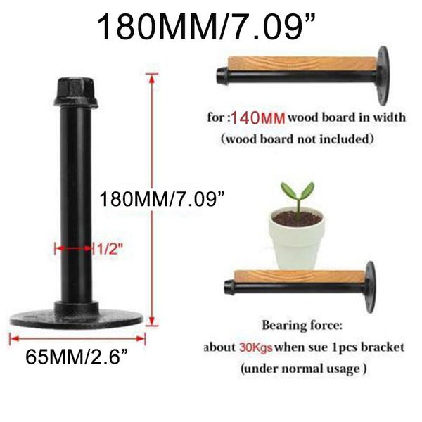 industrial rustic iron pipe shelf shelving book wall mount bracket furniture hooks & rails
industrial rustic iron pipe shelf shelving book wall mount bracket furniture hooks & rails