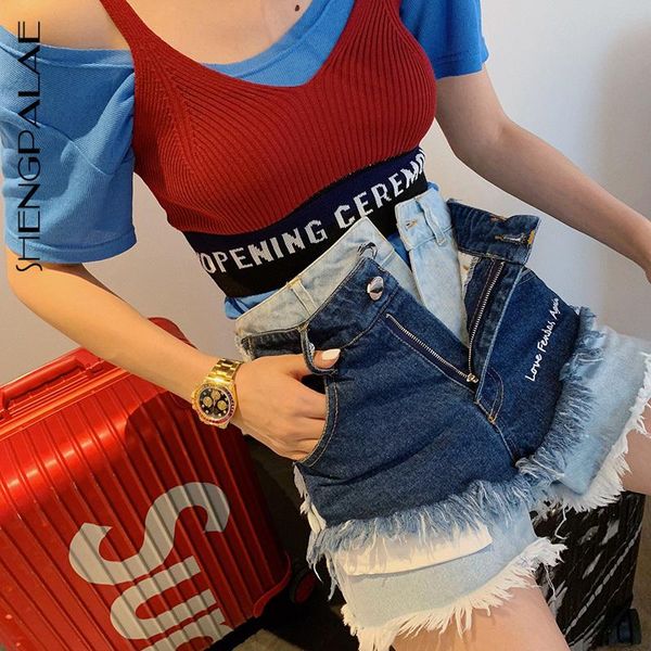 women's shorts shengpalae patchwork with tassel pockets empire waist a-line drawstring 2021 spring autumn vintage style fs492, White;black
women's shorts shengpalae patchwork with tassel pockets empire waist a-line drawstring 2021 spring autumn vintage style fs492, White;black