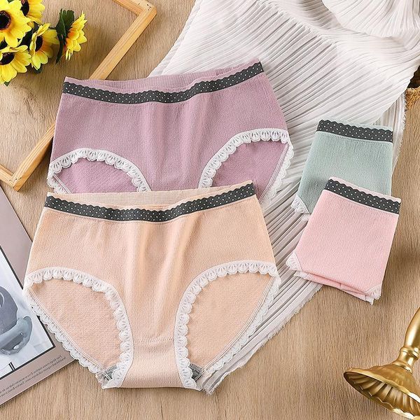 women's panties oversized fashion women underwear korean girls comfortable cotton briefs lace mid waist polka dot pattern casual, Black;pink
women's panties oversized fashion women underwear korean girls comfortable cotton briefs lace mid waist polka dot pattern casual, Black;pink