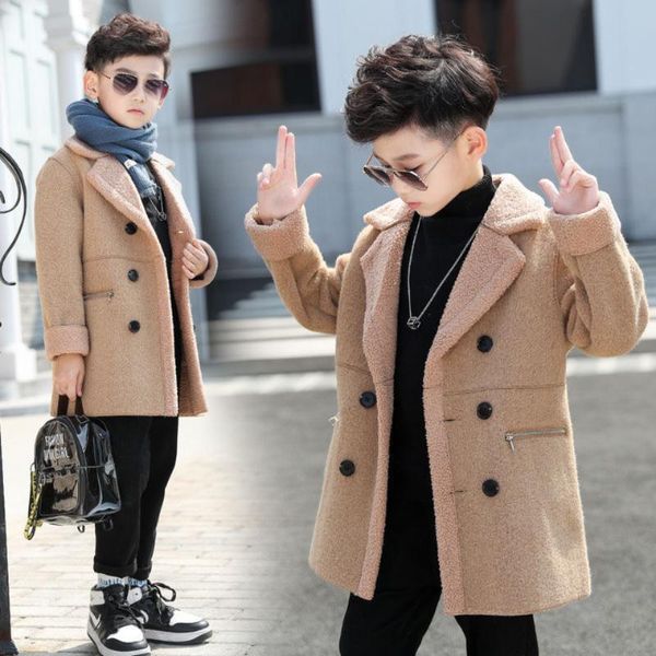 jackets autumn winter sale children woollen outerwear for 2-12 yrs kids coats teenage outwear 2 colors boys clothes, Blue;gray
jackets autumn winter sale children woollen outerwear for 2-12 yrs kids coats teenage outwear 2 colors boys clothes, Blue;gray