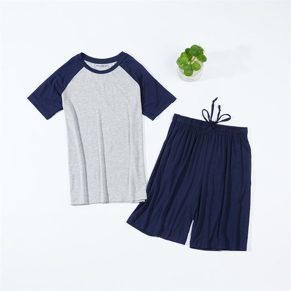 men's summer autumn modal short sleeve shorts housewear suit sports leisure plus oversized pajamas cool2021, Gray
men's summer autumn modal short sleeve shorts housewear suit sports leisure plus oversized pajamas cool2021, Gray