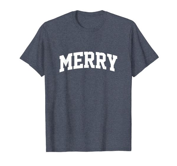 Merry Family First Last Name Arch T-Shirt, Mainly pictures