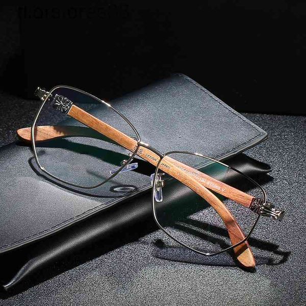 Sunglass Glasses Wooden Leg Men's and Women's Croix Anti Blue Light Flat Lens Fashion Polygon Frame Can Be Equipped with Myopia, White;black
Sunglass Glasses Wooden Leg Men's and Women's Croix Anti Blue Light Flat Lens Fashion Polygon Frame Can Be Equipped with Myopia, White;black