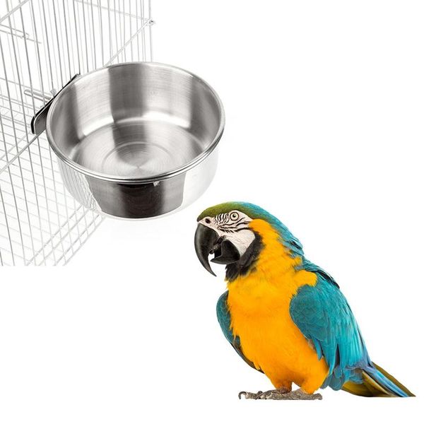 other bird supplies 1pc birds feeders parrot stainless steel cups container pet dog bowl cockatiel cage accessories s/m/l
other bird supplies 1pc birds feeders parrot stainless steel cups container pet dog bowl cockatiel cage accessories s/m/l