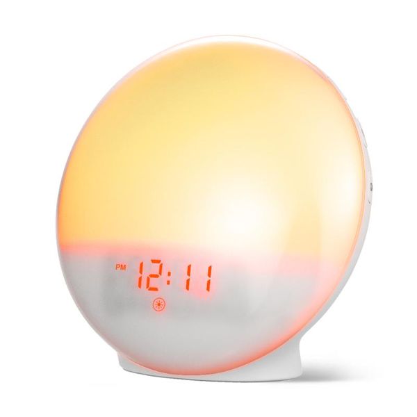 other clocks & accessories fm radio wake-up light alarm clock with sunset fading night snooze feature and 7 colored sunrise simulation
other clocks & accessories fm radio wake-up light alarm clock with sunset fading night snooze feature and 7 colored sunrise simulation