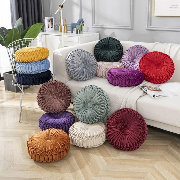 cushion/decorative pillow velvet pleated futon round floor mat pouf throw home sofa decor 38x10cm 3 sizes to choose from tatami cushions pad
cushion/decorative pillow velvet pleated futon round floor mat pouf throw home sofa decor 38x10cm 3 sizes to choose from tatami cushions pad