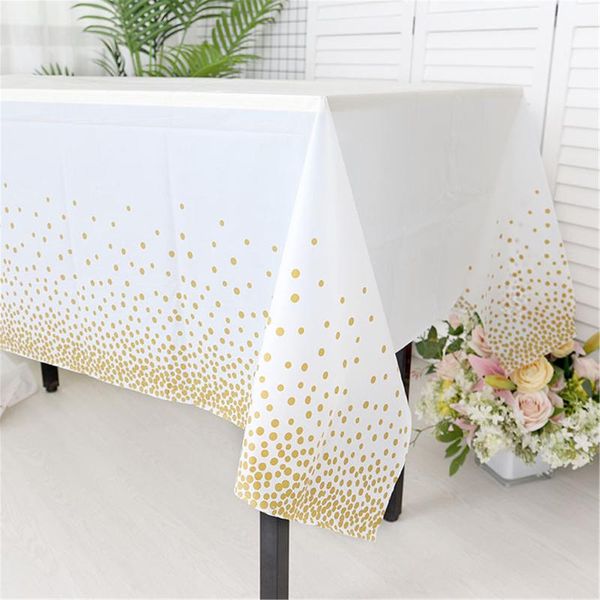 table cloth 2pcs disposable gold dot gilded tablecloth rose plastic kids birthday party decoration for wedding baby shower
table cloth 2pcs disposable gold dot gilded tablecloth rose plastic kids birthday party decoration for wedding baby shower