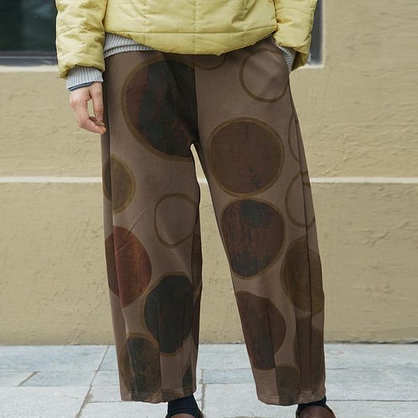 women's pants & capris autumn winter leisure retro fashion dot floral print all-match straight 2021 loose comfortable women, Black;white
women's pants & capris autumn winter leisure retro fashion dot floral print all-match straight 2021 loose comfortable women, Black;white